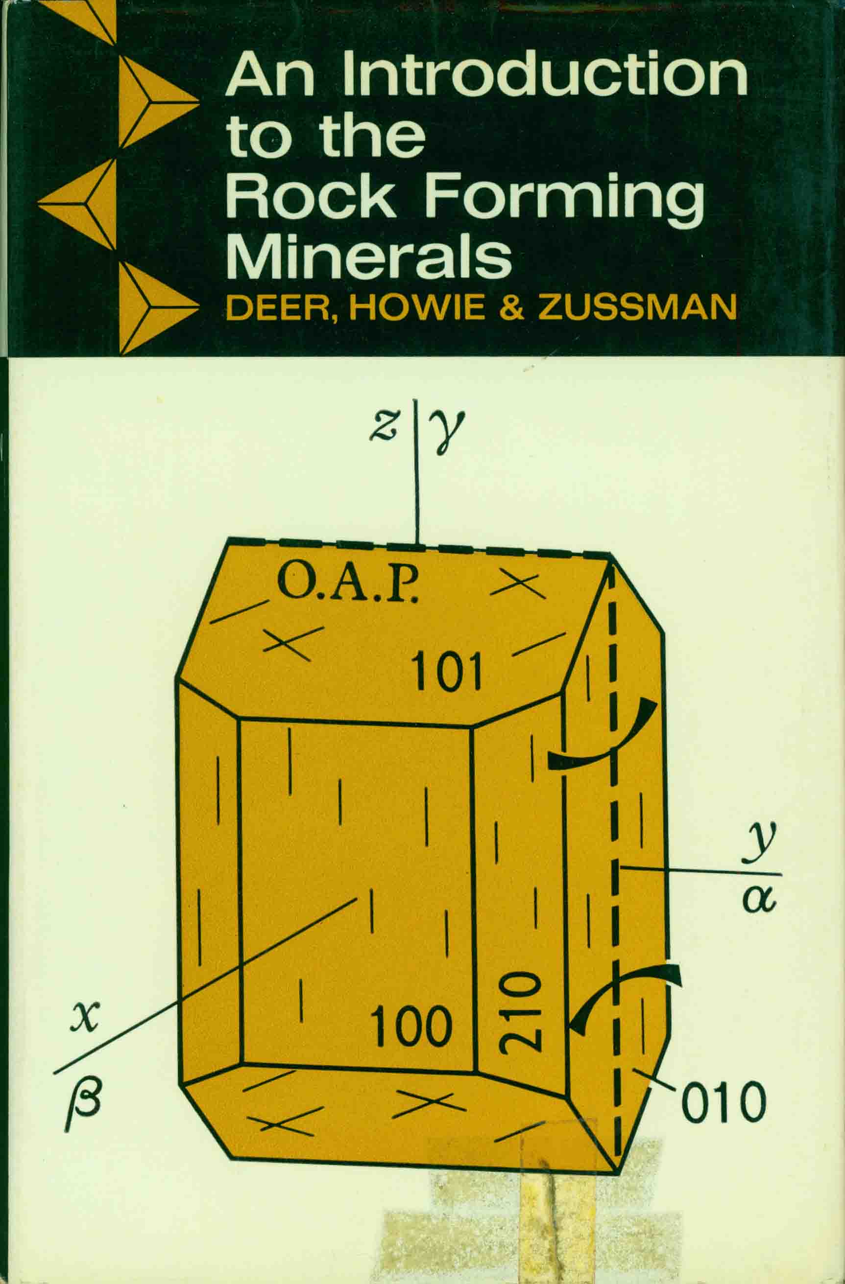 AN INTRODUCTION TO THE ROCK-FORMING MINERALS.